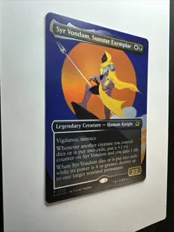 Syr Vondam, Sunstar Exemplar (Borderless) Edge of Eternities Foil Mtg Card NM - Image 4