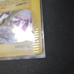 Nintendo Pokemon TCG Raikou H26/H32 Skyridge Holo Rare 70 HP EN 2003 - Image 5