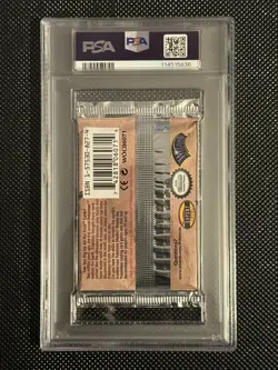 Pokemon WOTC Fossil Booster Pack- Zapdos Artwork PSA 10 GEM MINT - Image 2