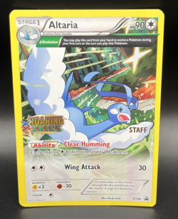 Pokemon TCG Altaria XY46 Staff - Black Star Promo - Pre-release LP - Image 1