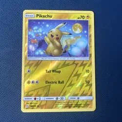 The Pokemon Company Pikachu 56/236 SM Unified Minds Common Reverse Holo EN - Image 1