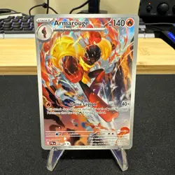 Armarouge 086/084 Illustration Rare IR Pokemon Pitch Black ME05 NM English - Image 1