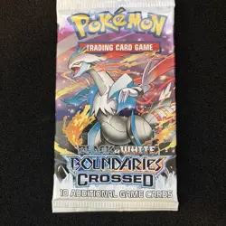 Sealed Pokemon Black & White Boundaries Crossed Booster Pack - 10 Cards Kyurem - Image 1