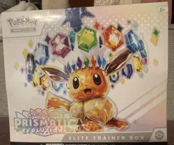 Prismatic Evolutions Elite Trainer Box Sealed ETB Pokemon - Image 1