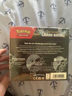 Pokemon: Mega Evolution Chaos Rising Booster Box 36 Booster Packs - New & Sealed - Image 3