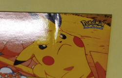 Pokemon Card - Teamwork - #54 - Pikachu's Vacation - Topps Blue Logo LP - Image 3