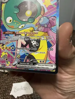Iono’s Bellibolt ex 279 Special Illustration Rare SIR Ascended Heroes Pokemon - Image 4