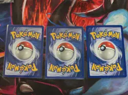 Set Of 3 Misty's Seadra 9/132 Prerelease Holo Pokemon Card - Image 2