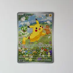 Pokemon Pikachu SVP 088 Scarlet Violet Black Star Promo Full Art Holo NM EN - Image 2