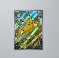 Pokemon Pikachu SVP 088 Scarlet Violet Black Star Promo Full Art Holo NM EN - Image 3