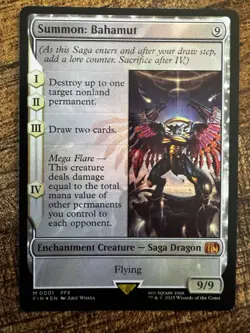 MTG Summon: Bahamut FINAL FANTASY Mythic Rare #0001 M/NM Non Foil - Image 1