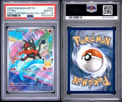 2026 POKEMON FIRST PARTNER ILLUSTRATION COLLECTION PROMO #044 LITTEN PSA 10 - Image 3