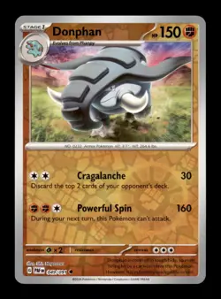 Pokemon TCG Pokemon Donphan Uncommon Reverse Holo - Image 1