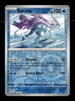 Suicune 024/131 Uncommon Prismatic Evolutions Pokemon Reverse Holo Near Mint - Image 1