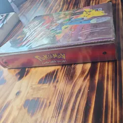 Vintage 1999 Plymouth 3 Ring Card Binder Nintendo Pokemon Pikachu Ash 41365040775 - Image 2