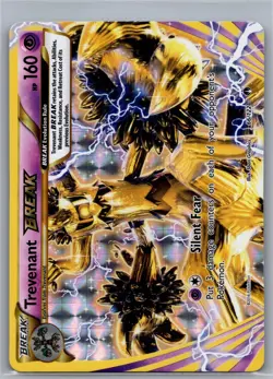 Trevenant BREAK 66/122 BREAK Rare BREAKpoint Pokemon Holo Near Mint - Image 1