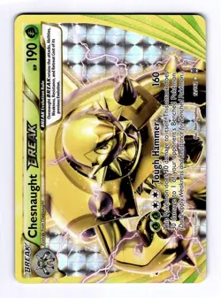 Chesnaught BREAK XY - BREAKthrough #12 (2015) Ultra Rare Holo NM Pokemon - Image 1