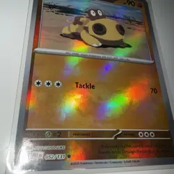Pokemon TCG: Prismatic evolutions Hippopotas Master Ball holo 052/131 - Image 2