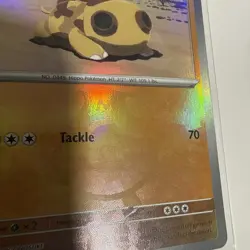 Pokemon TCG: Prismatic evolutions Hippopotas Master Ball holo 052/131 - Image 3
