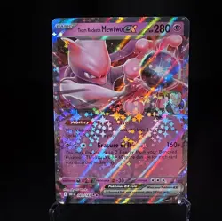 The Pokemon Company Team Rocket's Mewtwo ex 081/182 SV10 Holo 280HP EN - Image 1