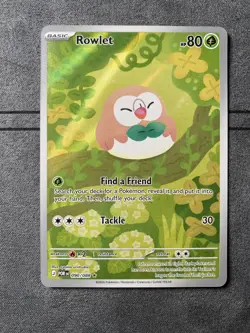 Rowlet (Illustration Rare) – 090/088 | Pokemon: Perfect Order (2026) – Near Mint - Image 1