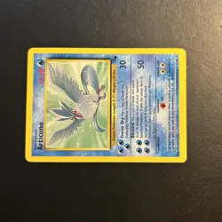 Articuno 17/62 Fossil Unlimited Pokemon Card Regular Rare Lightly Played LP - Image 2