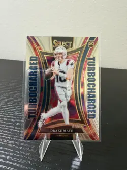 New England Patriots Card Lot 25 Drake Maye Topps Panini Henderson RCs Inserts - Image 2