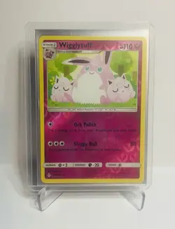 Lightly Played Wigglytuff - 135/214 - Rare - Reverse Holo Pokemon Unbroken Bonds - Image 1
