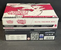 Pokemon Scarlet & Violet White Flare Elite Trainer Box ETB Sealed Sml Wrap Tear - Image 5
