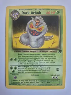 Dark Arbok 19/82 – Team Rocket – Unlimited – Near Mint Pokemon TCG - Image 1