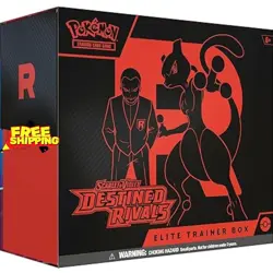 Pokemon TCG Scarlet & Violet-Destined Rivals Elite Trainer Box In hand - Image 1