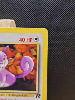 Pokemon TCG 2000 WOTC 1st Edition Team Rocket Rattata 66/82 - Excellent - Image 4