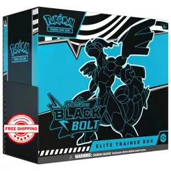 Pokemon TCG: Scarlet & Violet – Black Bolt Pokemon Center Elite Trainer Box (Fac - Image 1