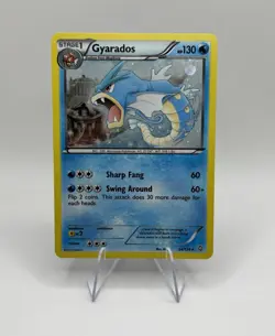 Pokemon TCG Gyarados 24/124 Dragons Exalted Cosmos Holo Rare ENG 2012 LP - Image 1