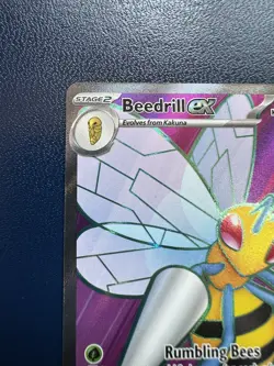 Beedrill ex 098/086 Holo - Pokemon Chaos Rising NM - Image 2