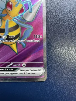 Beedrill ex 098/086 Holo - Pokemon Chaos Rising NM - Image 4