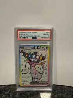 Pokemon TCG Espeon ex SVP175 PSA 10 2025 English Holo Promo SVP - Image 1