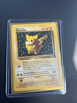 Pokemon Pikachu Wizards Black Star Promos Rare 1999 Promo Card WOTC - Image 1