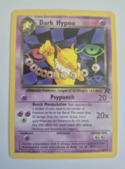 Dark Hypno 26/82 - Team Rocket - Unlimited - Near Mint Pokemon TCG - Image 1