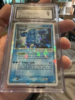 Pokemon Regice ex EX Hidden Legends Holo Rare #97 CGC 9 Mint - Image 2