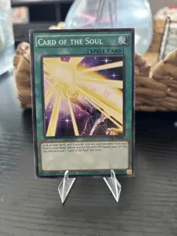 Yugioh! TCG Card of the Soul TDIL-EN068 Rare Regular 1st Ed English Spell - Image 1