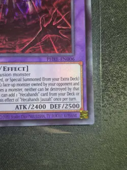Hecahands Jauzah [Ultra] - Phantom Revenge PHRE-EN006 - Moderate Played - Yugioh - Image 5