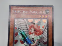 YuGiOh Injection Fairy Lily LOD-100 1st Edition Secret Rare NM - Image 3