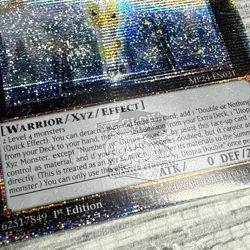 Number 39: Utopia Double Yugioh MP24-EN031 Quarter Century Secret Rare QCR NM - Image 2