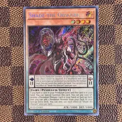 YuGiOh! Shade the Obscure (Secrer Rare) BLZD-EN083 1st Ed NM Blazing Dominion - Image 1