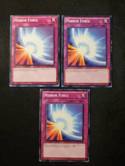3x Mirror Force YS11-EN036 Mixed Sets Yu-Gi-Oh 1st Edition Mixed Condition - Image 1
