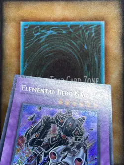 Yugioh Elemental Hero Gaia ANPR-EN099 Secret Rare 1st Ed LP - Image 2