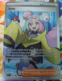 Iono SVP124 Black Star Promo Premium Tournament Collection Pokemon TCG - Image 1