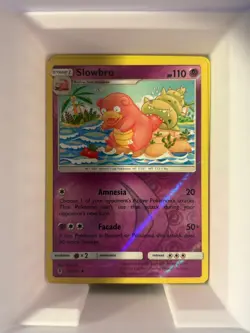 SLOWBRO 49/145 UNCOMMON GUARDIANS RISING POKEMON REVERSE HOLO LP - Image 1