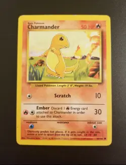 Pokemon Charmander - 1999 Base Set - LP - Image 1